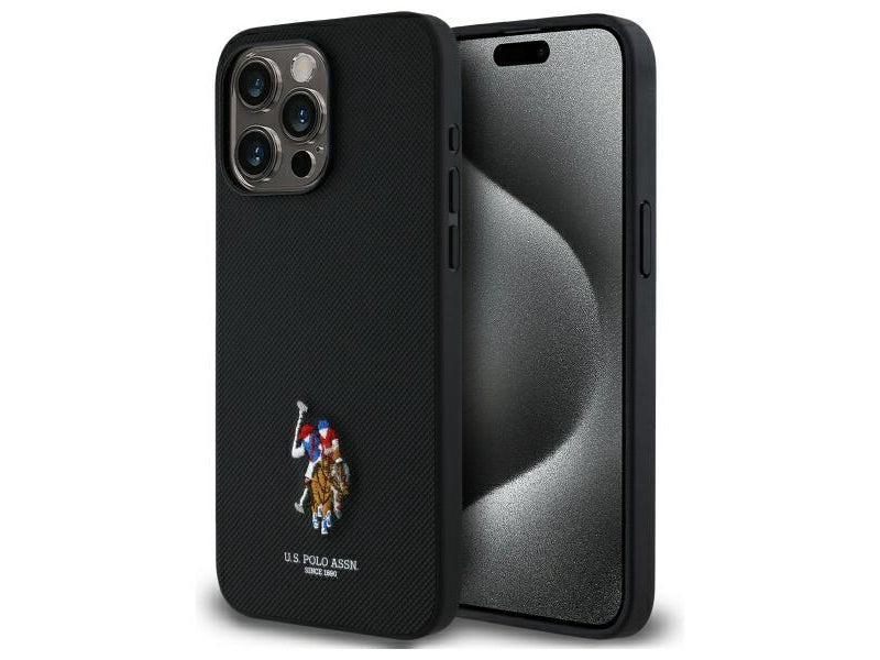 US Polo iPhone 15 Pro Max black Embroidered DH Color