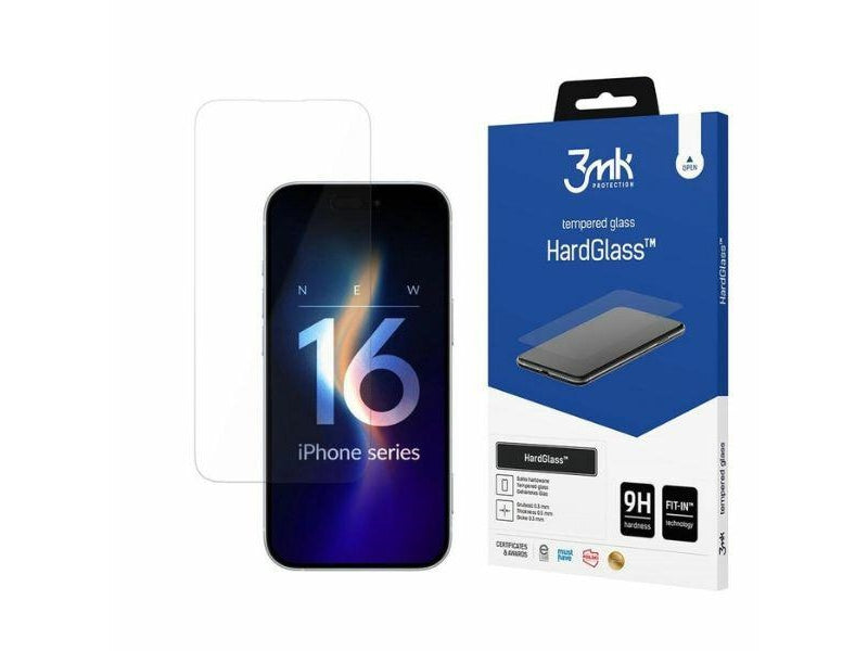 3MK HardGlass iPhone 16 Plus