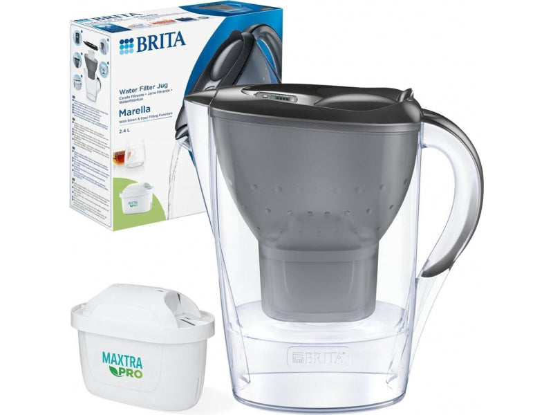 BRITA Marella Memo MXPro 2.4L Filter Jug Graphit