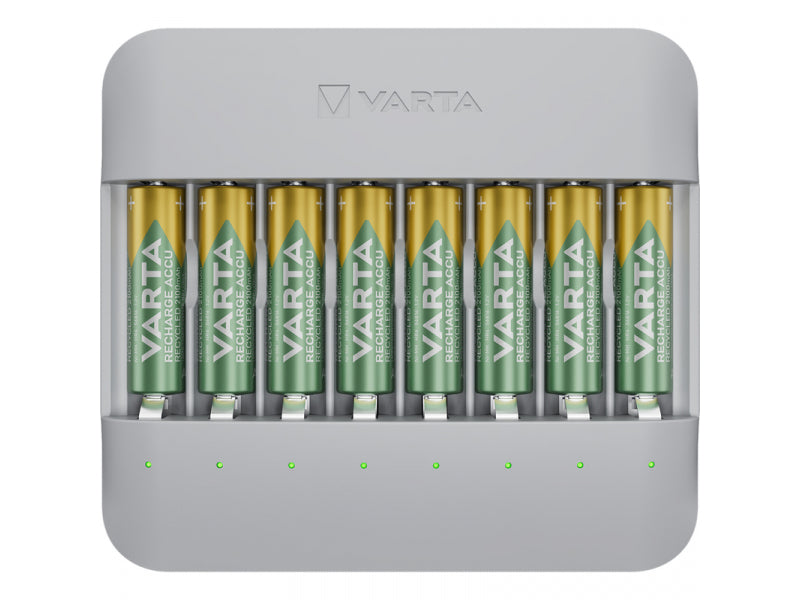 Varta Eco Charger Multi Recycled 8x AA 2100mAh NiMH - 57682101121