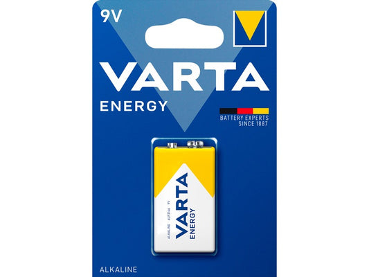 Varta Energy Battery Alkaline 6LR61 9V block - 04122229411