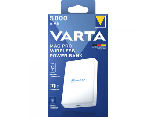 Varta Powerbank Mag Pro 5.000mAh Wireless 1xUSB-C - 57903101111
