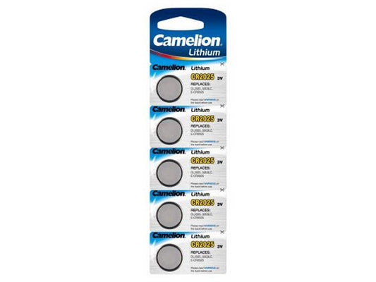Batterie Camelion CR2025 Lithium (5 St.)